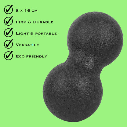 Double ball back roller